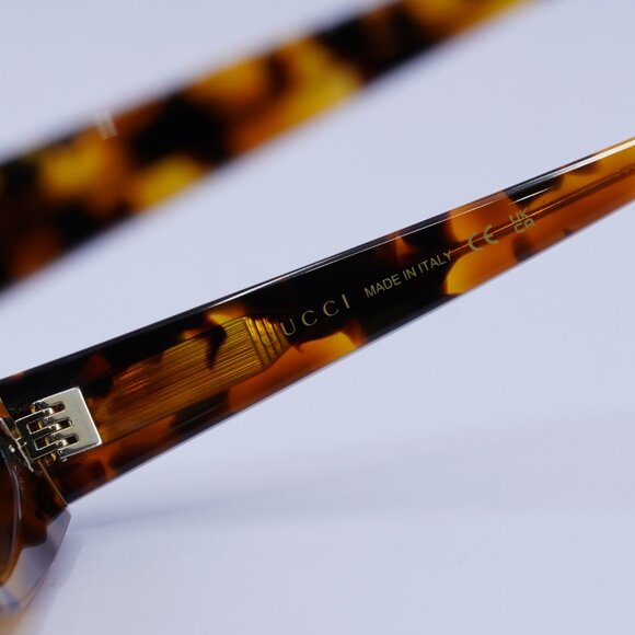 Gucci GG1779S 004 Sunglasses Brown Havana Cat Eye Frame, Brown Lenses main image 8
